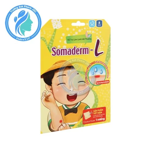 Miếng dán Somaderm - L - Hỗ trợ làm lành vết thương